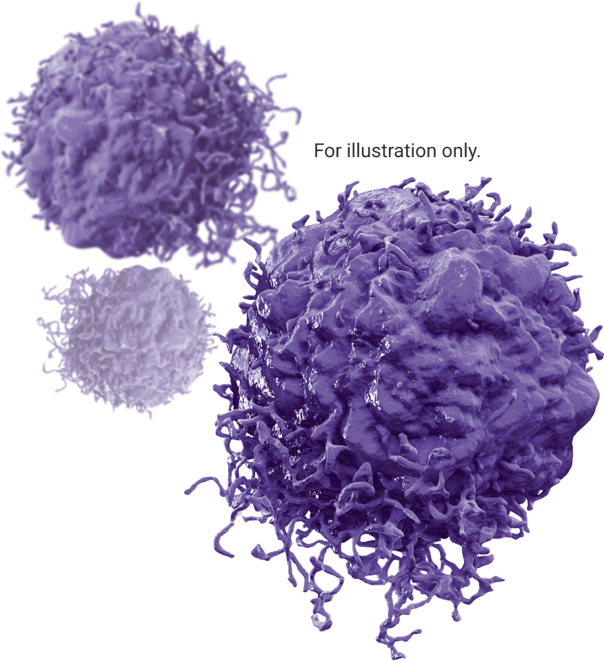 Illustration of XERMELO in cancer cell