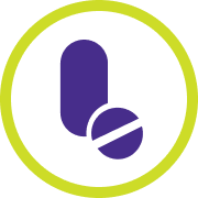 Icon of medicine tablets