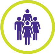 Icon of male and female bathroom signs