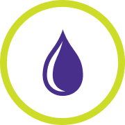 Icon of water droplet